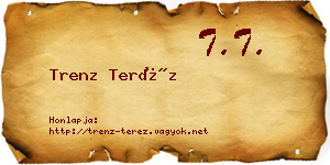 Trenz Teréz névjegykártya